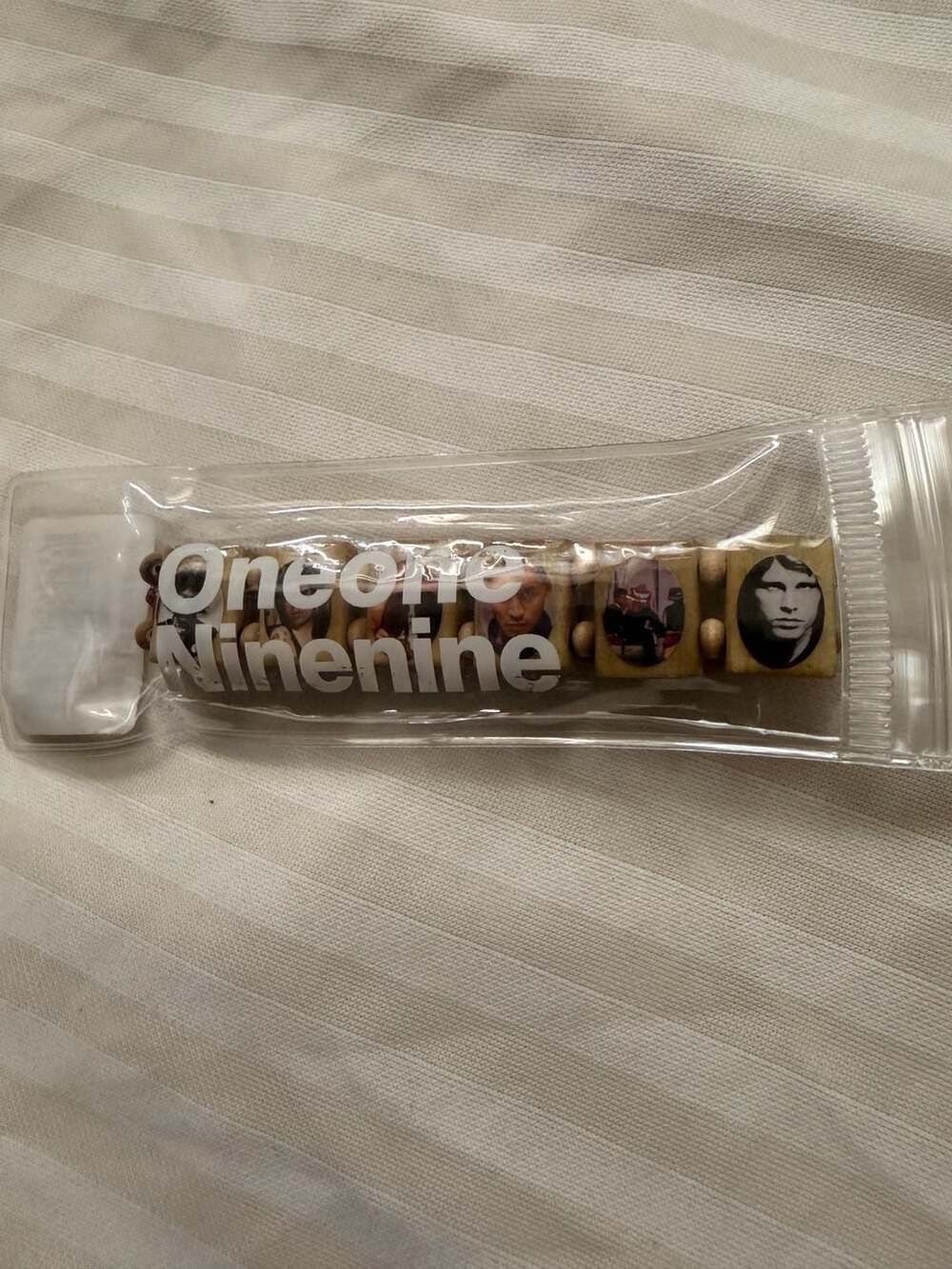 Oneone Ninenine Forever 27 Beige Wood Bracelet